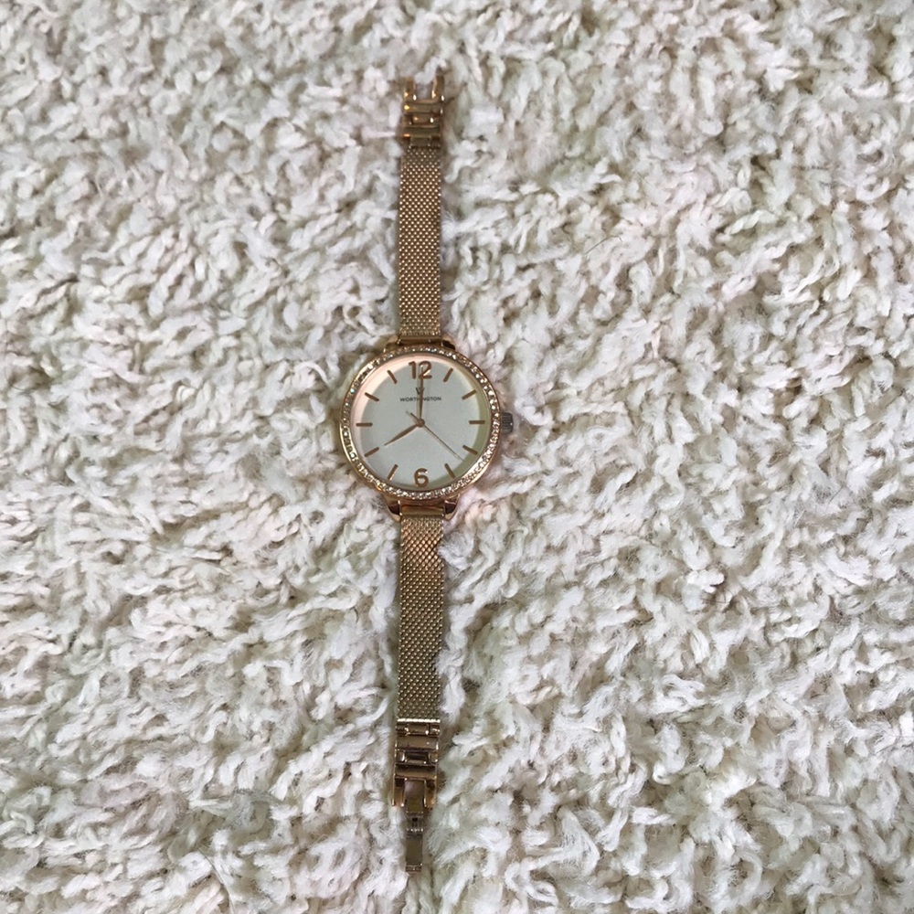 Rose Gold Worthington Watch